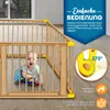 KIDUKU Parc 7,2M jaune avec porte incluse Parc bébé Voir les images du produit 4