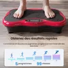 Extralink Plateforme Vibrante 200 W Fitness, 99 Vitesses, 5 Voir les images du produit 8