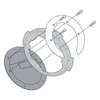Bride pour sacoches de réservoir GIVI Tanklock TanklockED Voir les images du produit 2