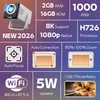 LED Beamer Tragbarer Projektor 1000 ANSI 8K Support Full HD Produktbild-Vorschau 3