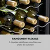 Klarstein Cave a Vin sur Pieds, Caves à Vin de 50L avec une Voir les images du produit 8