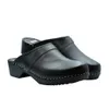 Bequeme schwarze Damen Holzclogs Größe 39 klassisch Produktbild-Vorschau 1