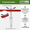 Motorbrücke Stahl Tragkraft 500 kg stufenlos verstellbare Produktbild-Vorschau 5