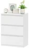 Kommode mit 3 Schubladen, grifflos modern, Sideboard Produktbild-Vorschau 3