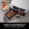 Friteuse à air double zone Ninja Max 9,5 L Blanc Voir les images du produit 28