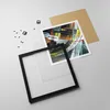 Gerahmtes Poster - Schwarzer Rahmen - Abstraktion Graffiti Produktbild-Vorschau 4