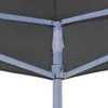 "im Angebot" Partyzelt-Dach 2x2 m Anthrazit 270 g/m²  - Produktbild-Vorschau 4
