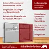 4er V2A Edelstahl Briefkastenanlage für Tür- Zaundurchwurf Produktbild-Vorschau 3