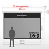 ESMART Professional MIMOTO GRAU | Tageslicht-Motorleinwand Produktbild-Vorschau 2