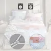 Irisette Mako-Satin Bettwäsche Wave 8695 rot 135x200 cm + Produktbild-Vorschau 9