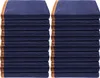 Two stacks of navy blue moving blankets with tan trim, presented against a white background. Anteprima dell’immagine prodotto