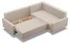BLANK - Rechts Ecksofa mit Schlaffunktion, Wendekissen, Produktbild-Vorschau 5
