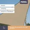 Perel Sonnensegel, Segel Sonnenschutz für Terrasse und Produktbild-Vorschau 14