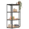 vidaXL Étagère d'angle avec 4 étagères Anthracite Acier & Voir les images du produit 3
