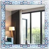 Dekospiegel - Wandspiegel mit Rahmen - Hängespiegel - 60x60 Produktbild-Vorschau 1