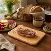 Zassenhaus 3er Set Frühstücksbretter Gummibaum 22 x 15 cm Produktbild-Vorschau 3