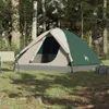 vidaXL Kuppel-Campingzelt 3 Personen Grün Wasserdicht Produktbild-Vorschau 3