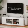 HOMCOM TV Schrank Lowboard 140 cm lang für Fernseher bis zu Produktbild-Vorschau 5