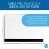 PuK Papier-Schreibtischunterlagen Blanko mit Schutzleiste Produktbild-Vorschau 2