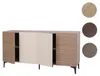 Dressoir HWC-Q84, kast/commode, deuren met 3D-structuur, Productafbeelding-voorbeeld 8