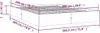 vidaXL Lit en bois massif sans matelas 200x200 cm Voir les images du produit 8