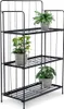 PROGARDEN Metall Blumenständer 3 Etagen 90 cm schwarz Produktbild-Vorschau 6