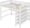 okwish Dětská postel 140 x 200 Patrová postel s úložnými Náhled obrázku produktu 7
