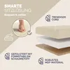 CASARIA® Sitzbank mit Stauraum Beige Cord Faltbar Sitzbank Produktbild-Vorschau 6