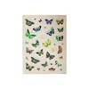Aufkleber - Schmetterlinge - Blau und Gold - 1,8 cm Produktbild-Vorschau 3