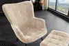 riess-ambiente Design Sessel SCANDINAVIA champagner Produktbild-Vorschau 6