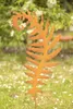 2er Set Rost Gartenstecker Farn 78 cm Edelrost Beetstecker Produktbild-Vorschau 4