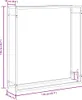 vidaXL Police na palivové drevo matná čierna 110x28x116 cm Náhľad obrázku produktu 8