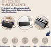 CASARIA® Sitzbank mit Stauraum Faltbar Schwarz 115x40x40cm Produktbild-Vorschau 5