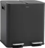 CASABEL Poubelle Cuisine Double 2x15L en Acier Inoxydable, Voir les images du produit 1
