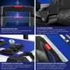 Collage of close-up images highlighting features of a tool case. Produktbild-Vorschau