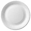 Pappteller rund 18 cm 12 Stück weiß grill Produktbild-Vorschau 2
