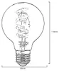 3-er Set LED-Lampen E27 | 3-stufig dimmbar | 4 Watt | 2500K Produktbild-Vorschau 7