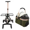 2 in 1 Hundebuggy Hundebox Faltbar Katzenbuggy mit Produktbild-Vorschau 7