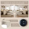 A collage showing a bed with an attached desk and a close-up of a USB charging port. Anteprima dell’immagine prodotto