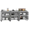 vidaXL Sideboards 3 Stk. Betongrau 60x35x70 cm Produktbild-Vorschau 5