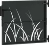 vidaXL Gartentor Schwarz 85 x 100 cm Pulverbeschichteter Produktbild-Vorschau 6