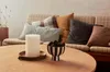 OYOY LIVING Dekokissen L50xW50xH6 schwarz Produktbild-Vorschau 2