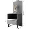 Polsterbett LECTUS 160x200cm - Designerbett mit Bettkasten, Produktbild-Vorschau 6