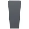 vidaXL Pflanzkübel Anthrazit 35x35x75 cm Stahl Produktbild-Vorschau 4