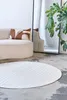 Tappeto Tapiso HYGGE Moderno Rotondo Bianco Soggiorno Anteprima dell’immagine prodotto 4
