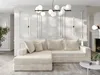 Ecksofa Couchgarnitur Sofa OSKAR in Stoff Tilia Creme Produktbild-Vorschau 2