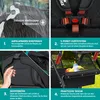 KIDIZ® Kinderwagen Kinderbuggy klappbar Liegebuggy Produktbild-Vorschau 3