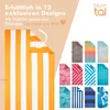 Telo da spiaggia in microfibra Blumtal 90x180 cm - a righe Anteprima dell’immagine prodotto 6