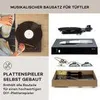 Auna Plattenspieler mit Lautsprecher, Do-it-Yourself Produktbild-Vorschau 3