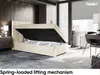 MEBLINI Boxspringbett mit Bettkasten - Gepolstert Produktbild-Vorschau 3